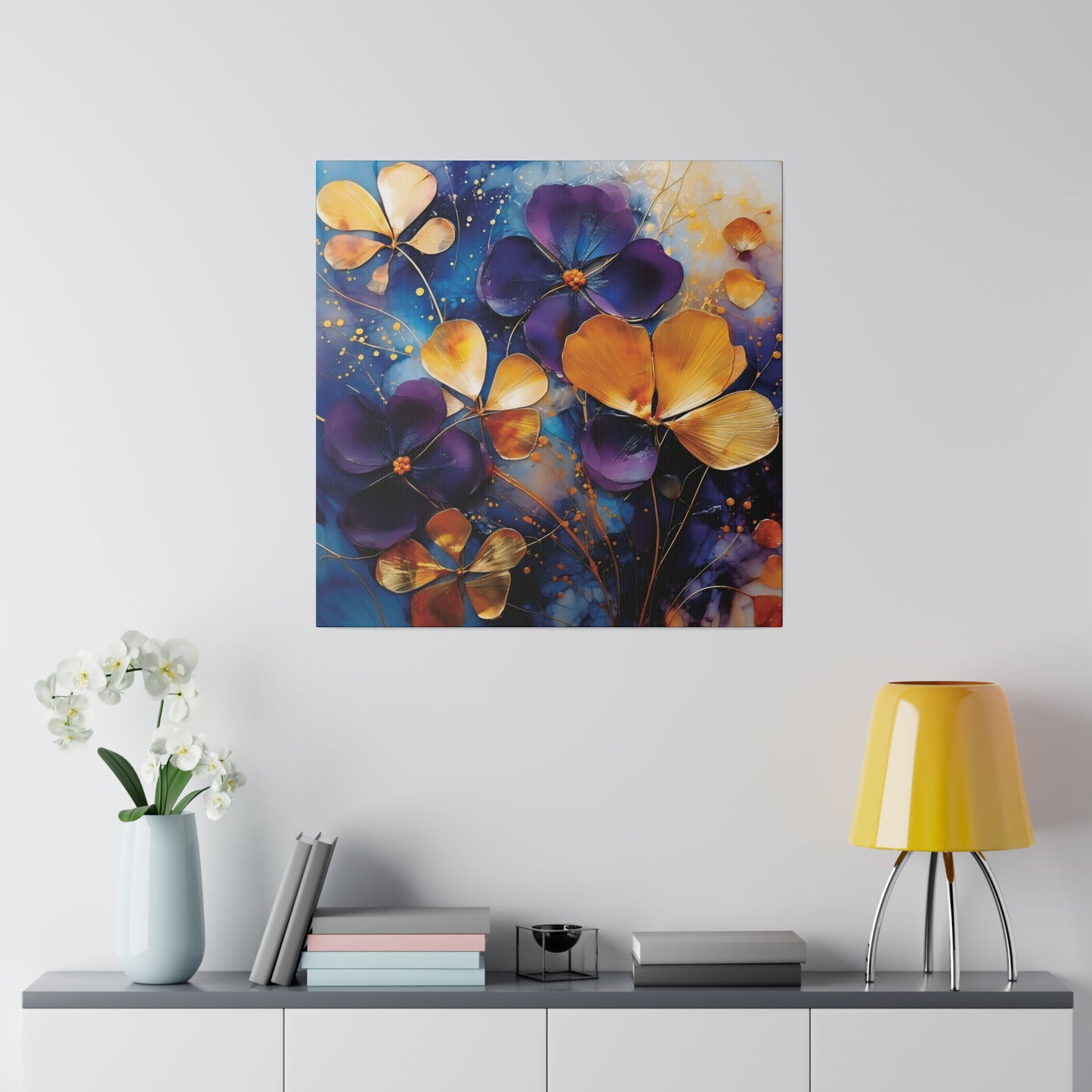 Ethereal Fusion Wrapped Canvas