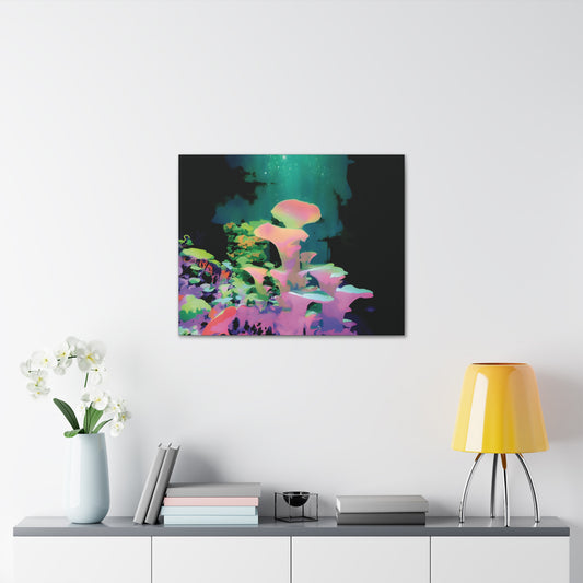 Stardust Fungoscape Triptych