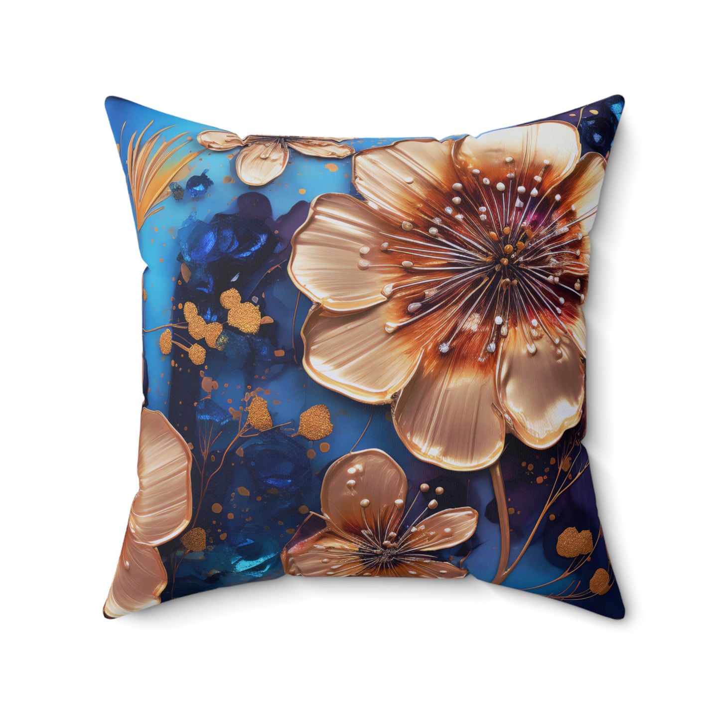 Cosmic Azure Accent Pillow