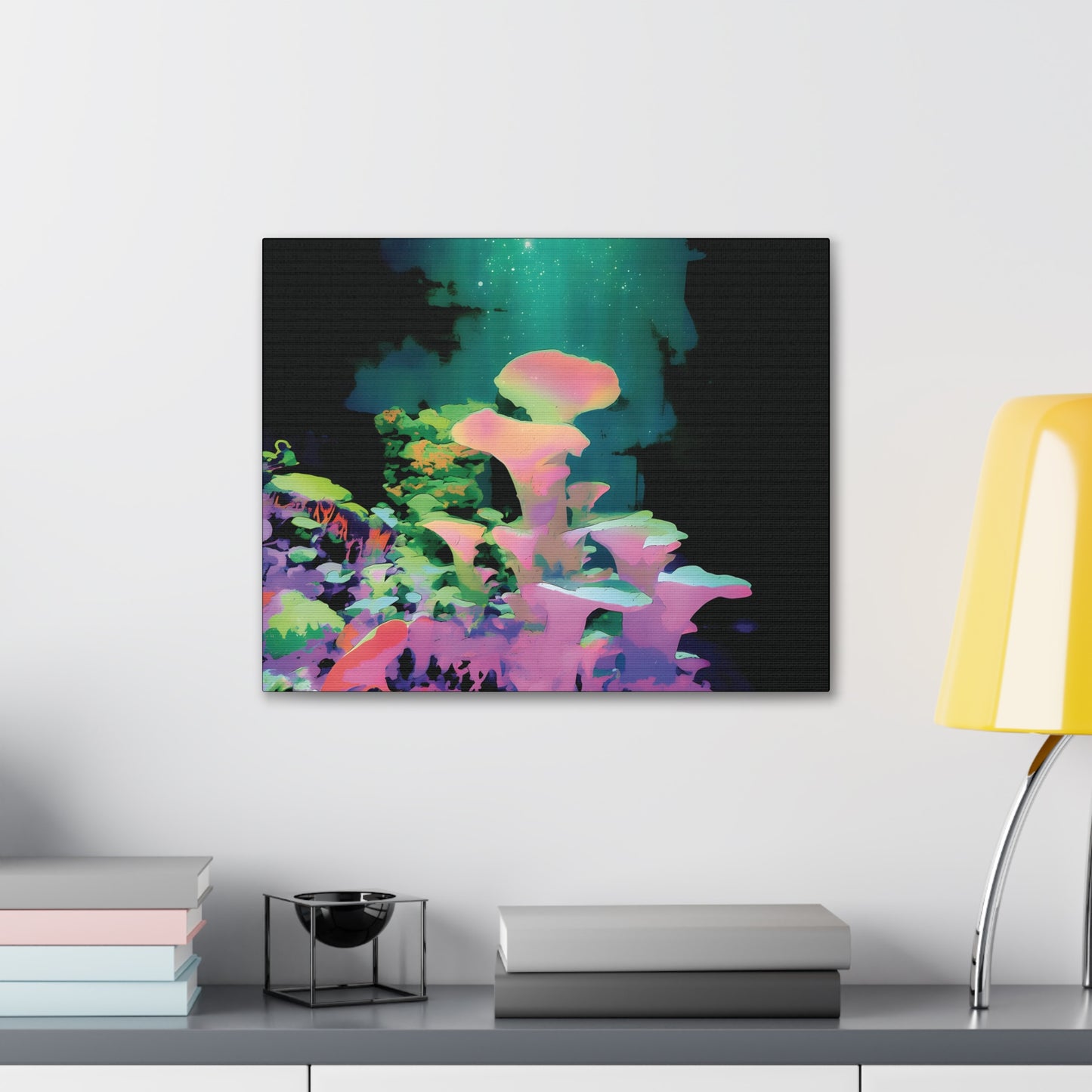 Stardust Fungoscape Triptych