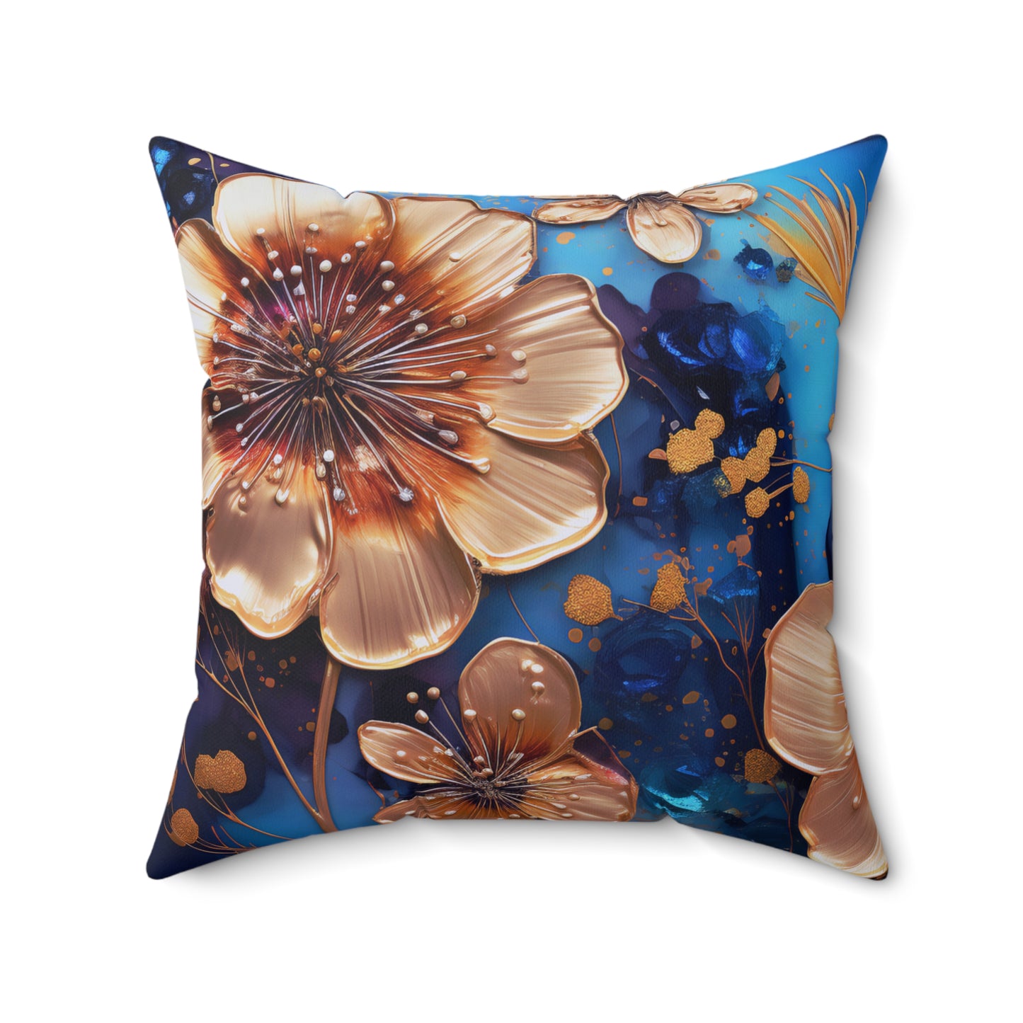 Cosmic Azure Accent Pillow