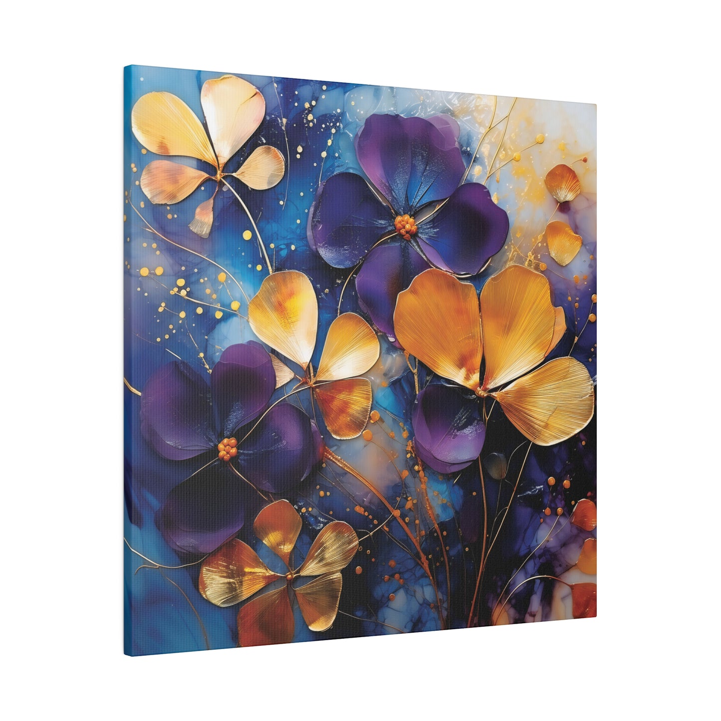 Ethereal Fusion Wrapped Canvas