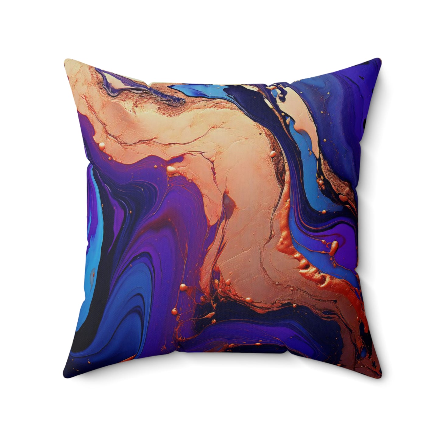Gold Lagoon Accent Pillow