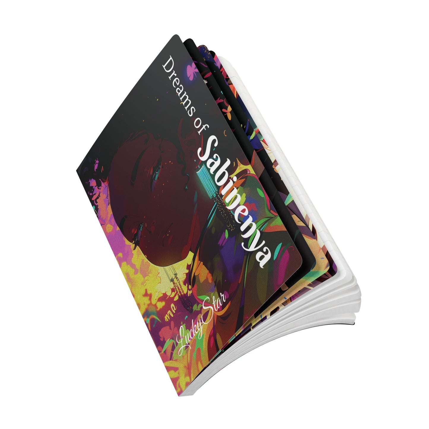 Another angled view of the Dreams of Sabinenya Soft Cover Journal