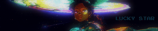 a banner of a woman battle commander on board a spaceship animation.