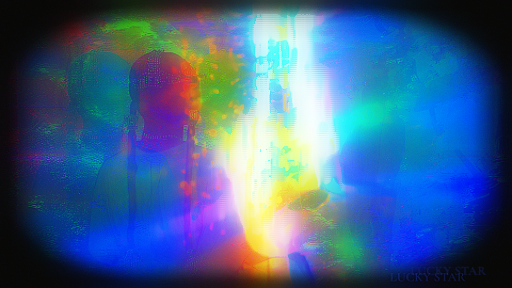 a synthetic illustration of a subject in a liminal space.