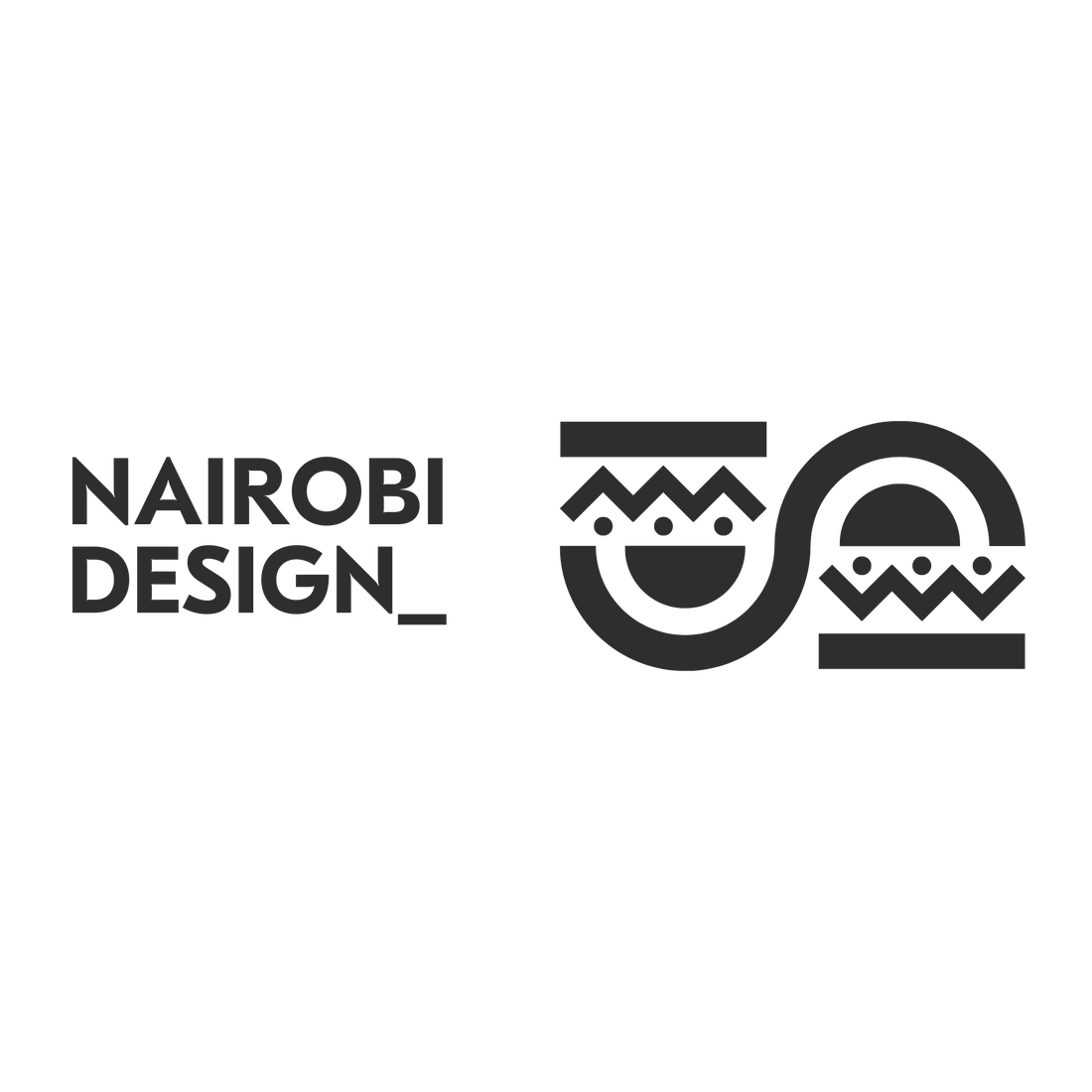 the official logo of nairobi design.