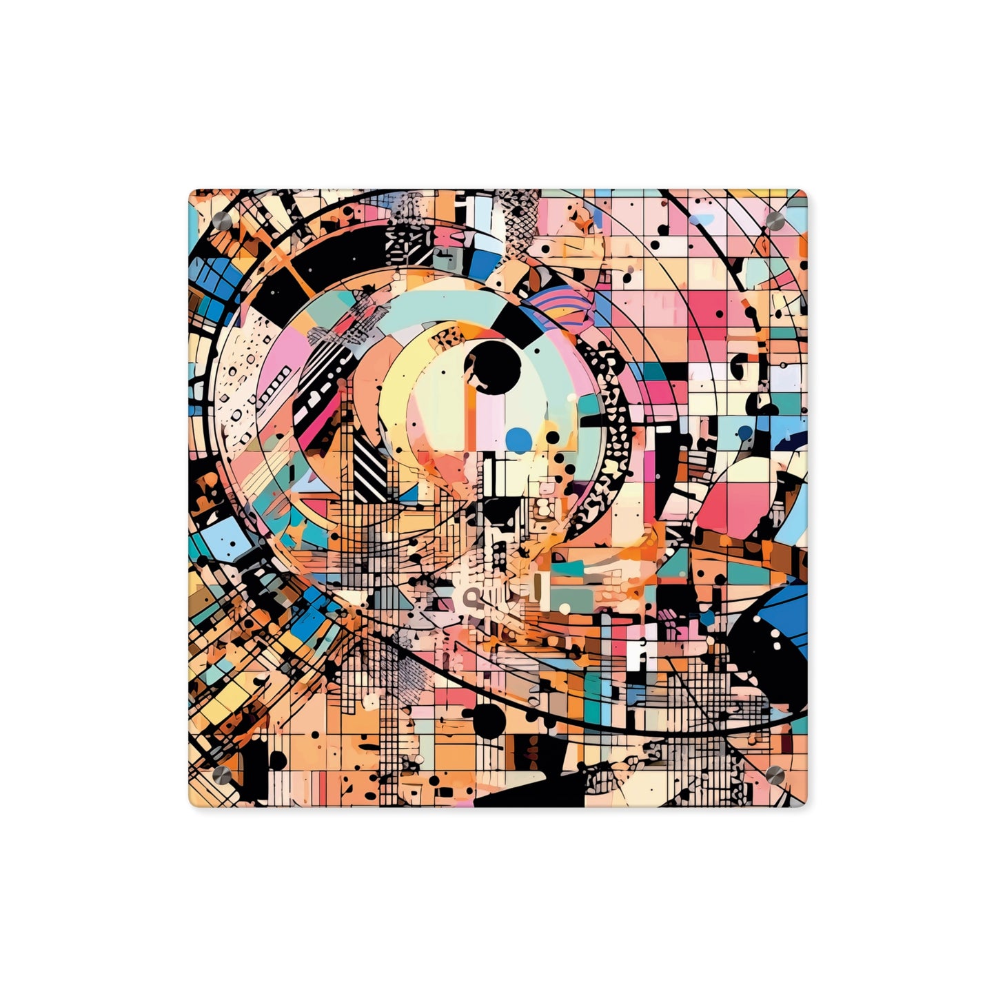 Space: In Summary Spiral Sequence Acrylic Wall Art