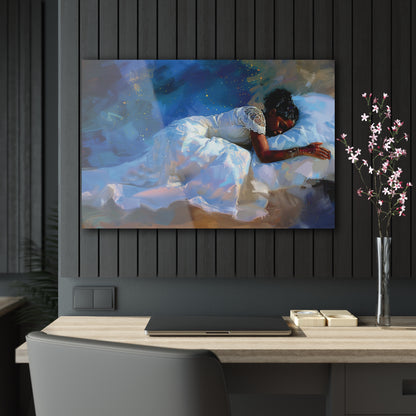 Soulful Rest Acrylic Print - Blvck Stories Collection