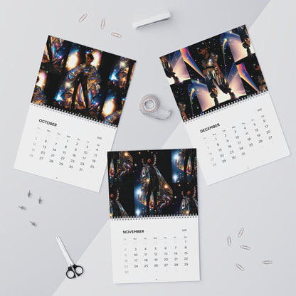 Runaway Angels Calendar Months featuring October, November, December